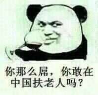 你这么屌，你在中国敢扶老人吗表情图片