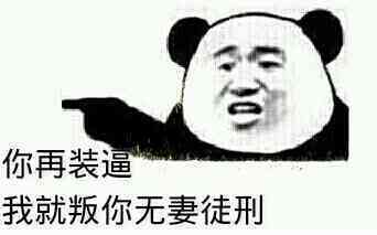 你在装逼我就叛你无妻徒刑表情图片:暴走漫画