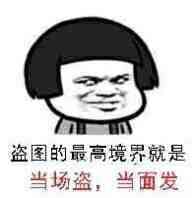 盗图的最后境界就是当场盗当场发表情图片:暴走漫画,金馆长