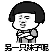 我的另一只袜子呢表情图片:袜子