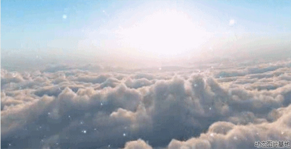 云层翻滚动态图片