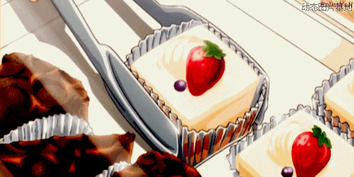 简单水果蛋糕图片:蛋糕,唯美,动漫,梦幻,美食,   