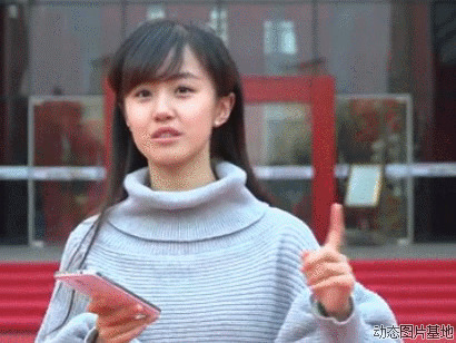 美女讲话动态图片:美女,