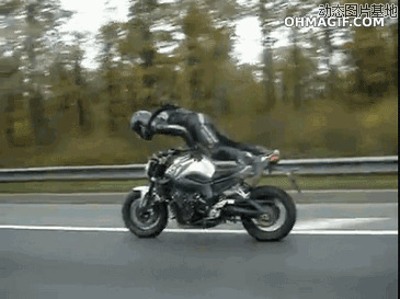 国外摩托车特技表演图片