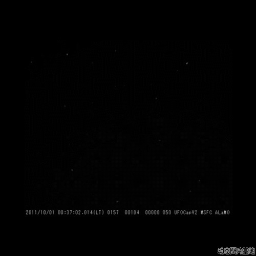夜空流星动态图片