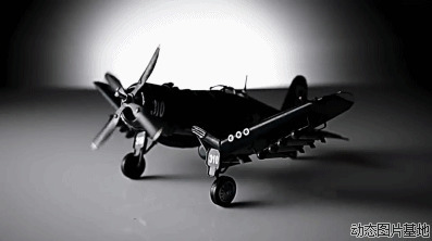 飞机模型动态图片: