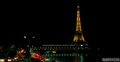 巴黎铁塔唯美图片
