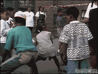 黑人胖小孩跳舞图片