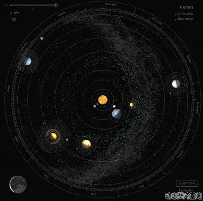 星系动态壁纸图片:星系,运转图