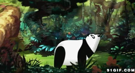 动漫可爱小熊猫图片