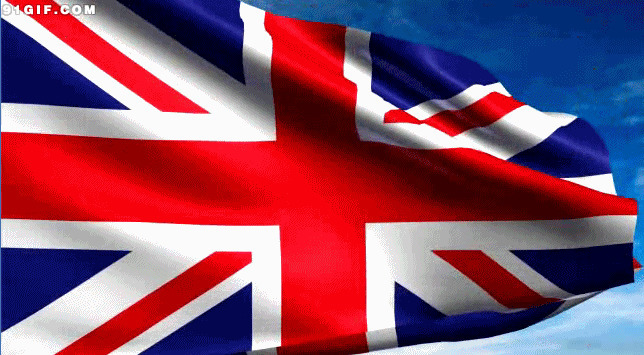 米字旗动态图片:旗帜,米字旗,英国国旗