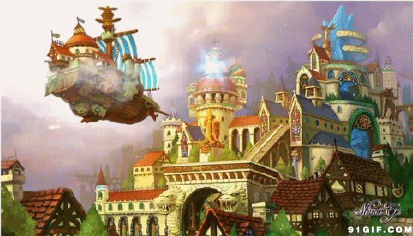 童话般梦幻的城堡图片