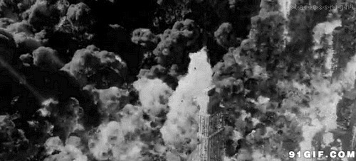 城市高楼瞬间毁灭图片:城市,毁灭,核弹爆炸
