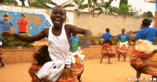 儿童狂热桑巴舞图片:狂热,桑巴舞,印度小孩,黑人