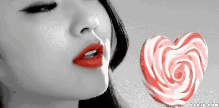 亲吻棒棒糖视频图片:亲吻,棒棒糖,红唇