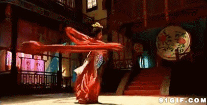 国色天香古装舞蹈动态图片:跳舞,古装