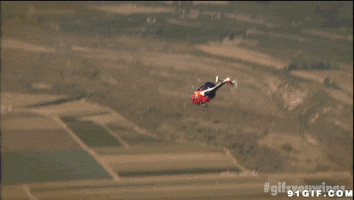 空中翻转的无人飞机图片:飞机,直升机