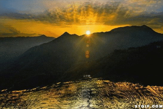 朝阳日光图片