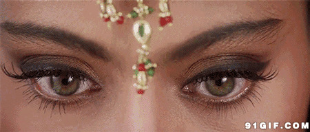印度美女娇媚眼睛图片:眼睛,妩媚,印度
