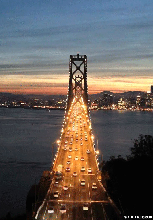 大桥夜景图片:桥,,风景, 