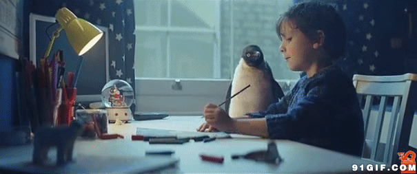 qq企鹅视频图片:小孩,企鹅