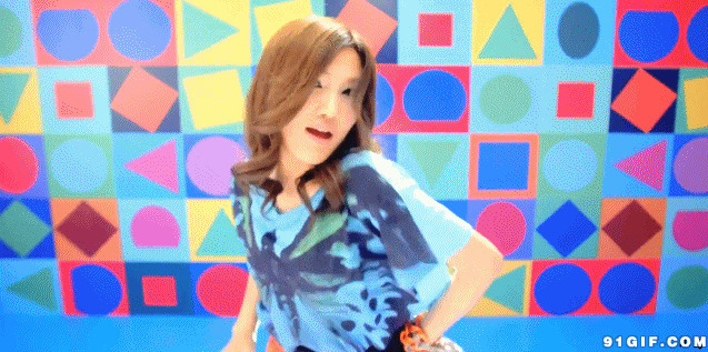 韩国清纯美眉跳舞搞笑动态图片
