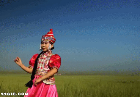 蒙古姑娘图片