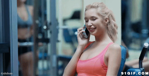 美女打电话锻炼身体图片:美女,打电话,锻炼
