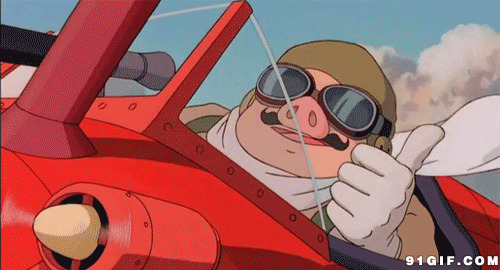 卡通人物开飞机动态图片:卡通,飞机