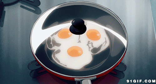 动画煎蛋动态图片:煎蛋,动漫