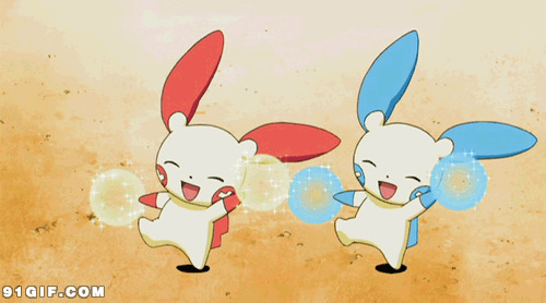 卡通可爱小兔子 搞笑动态图片:动漫,兔子,