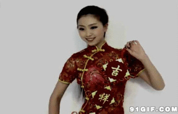 中国旗袍美女图片