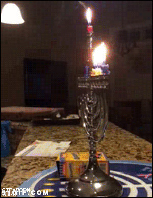 猫猫打灭蜡烛图片