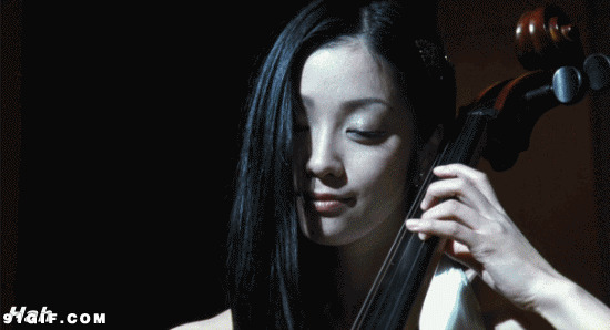 拉大提琴的美女图片:美女,大提琴,