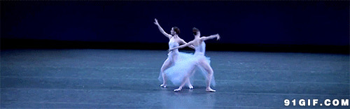 双人芭蕾舞图片:芭蕾舞