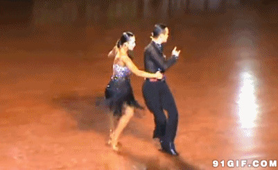 欧美男女双人舞图片:舞蹈