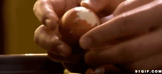 鸡蛋去皮动态图片:鸡蛋,去皮