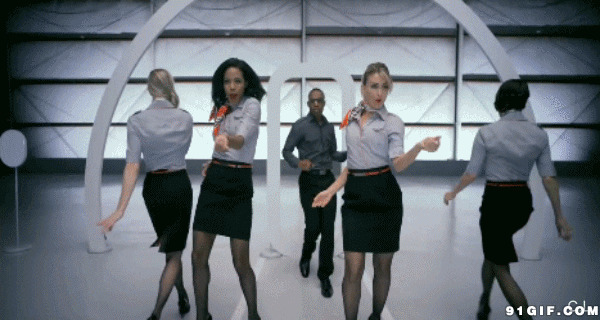 国外空姐舞蹈图片:国外空姐,舞蹈