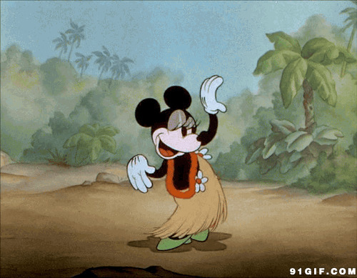 可爱的米老鼠跳舞图片
