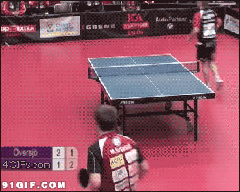 乒乓球比赛恶搞视频图片