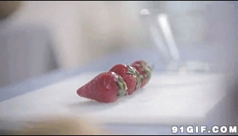用水清洗樱桃动态图片:樱桃,美食
