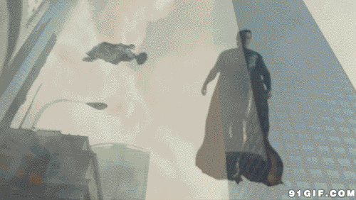 蝙蝠侠大战超人动态图片