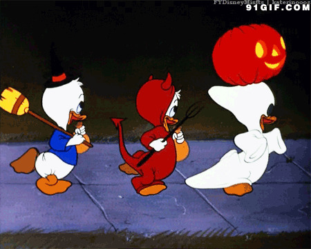 卡通小鸭子排队走路图片:鸭子