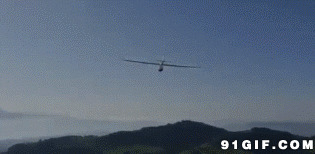 自制飞机飞行动态图片:飞机,