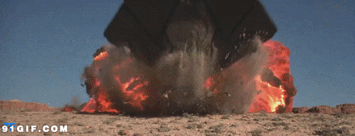 飞机撞山爆炸视频图片