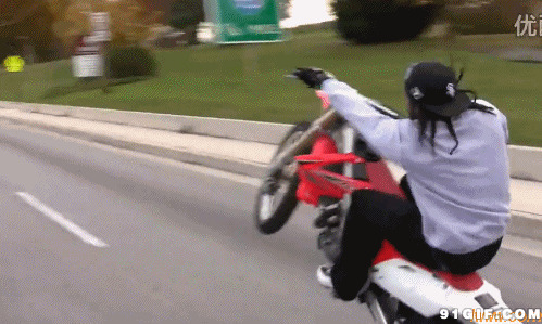 国外骑摩托表演视频图片