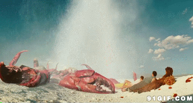 大螃蟹爆炸视频图片