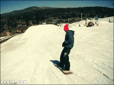 滑雪翻跟头视频图片