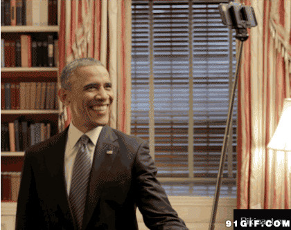 奥巴马自拍搞笑视频图片:奥巴马,自拍