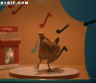 老母鸡跳舞搞笑图片